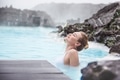 Woman enjoying blue lagoon Woman enjoying blue lagoon - PhotoDune Item for Sale