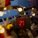 Advent Calendar Bag with Number 21 and Christmas Lights Advent Calendar Bag with Number 21 and Christmas Lights - PhotoDune Item for Sale