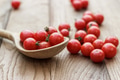 Cherry Tomatoes And Wooden Spoon Cherry Tomatoes And Wooden Spoon - PhotoDune Item for Sale