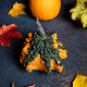 Colorful gourds and Fall leaves. Thanksgiving and Halloween concept. Colorful gourds and Fall leaves. Thanksgiving and Halloween concept. - PhotoDune Item for Sale
