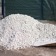 A pile of construction material at the building. White gravel for construction works A pile of construction material at the building. White gravel for construction works - PhotoDune Item for Sale