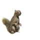 Squirrel with fluffy Fur in standing or jump pose isolated on White Background with Clipping Path. Squirrel with fluffy Fur in standing or jump pose isolated on White Background with Clipping Path. - PhotoDune Item for Sale