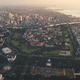 Modern buildings at cityscape of Manila city aerial. Harbor town at ocean bay, urban streets, roads Modern buildings at cityscape of Manila city aerial. Harbor town at ocean bay, urban streets, roads - PhotoDune Item for Sale