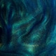 Bursting Gold Dust Particles in Blue Liquid. Bursting Gold Dust Particles in Blue Liquid. - PhotoDune Item for Sale