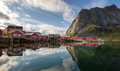 Scenic Red Huts In Lofoten Scenic Red Huts In Lofoten - PhotoDune Item for Sale