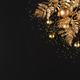 Christmas and New Year holiday background. Xmas greeting card. Golden Christmas decoration. Christmas and New Year holiday background. Xmas greeting card. Golden Christmas decoration. - PhotoDune Item for Sale