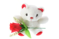 Teddy Bear with Red Roses Teddy Bear with Red Roses - PhotoDune Item for Sale