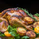 Roasted chicken with vegetables Roasted chicken with vegetables - PhotoDune Item for Sale