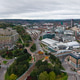 Aerial view of The Park Hill Housing Estate overlooking Sheffield city centre in South Yorkshire Aerial view of The Park Hill Housing Estate overlooking Sheffield city centre in South Yorkshire - PhotoDune Item for Sale