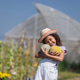 A happy young girl hugs fresh melons on a sunny farm A happy young girl hugs fresh melons on a sunny farm - PhotoDune Item for Sale