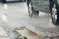 Heavy rain in the city Heavy rain in the city - PhotoDune Item for Sale
