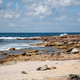 Beautiful ocean and rocky sandstone coastline view. Royal National Park, NSW, Australia. Beautiful ocean and rocky sandstone coastline view. Royal National Park, NSW, Australia. - PhotoDune Item for Sale