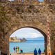 Rhodes island - Greece, Saint Nicholas Fort guards the Mandraki harbour Rhodes island - Greece, Saint Nicholas Fort guards the Mandraki harbour - PhotoDune Item for Sale