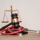 Gavel, stethoscope, scales of justice. Concept of healthcare law. Medical law Gavel, stethoscope, scales of justice. Concept of healthcare law. Medical law - PhotoDune Item for Sale