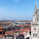 New Town Hall Tower Overlooking Munich City New Town Hall Tower Overlooking Munich City - PhotoDune Item for Sale