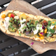 Flat bread vegetable pizza Flat bread vegetable pizza - PhotoDune Item for Sale