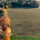 Aerial autumn landscape farmland field colorful forest rural countryside Germany Aerial autumn landscape farmland field colorful forest rural countryside Germany - PhotoDune Item for Sale