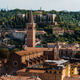Aerial view of Verona historic buildings and architecture on a sunny day. Aerial view of Verona historic buildings and architecture on a sunny day. - PhotoDune Item for Sale