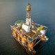 Aerial View of an Oil Drilling Rig Aerial View of an Oil Drilling Rig - PhotoDune Item for Sale