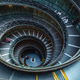 Geometric lines and curves of a Vatican Museums Geometric lines and curves of a Vatican Museums - PhotoDune Item for Sale