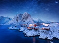 View on the house in the Hamnoy village, Lofoten Islands, Norway. View on the house in the Hamnoy village, Lofoten Islands, Norway. - PhotoDune Item for Sale