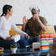 Young Couple Playing With Virtual Reality Young Couple Playing With Virtual Reality - PhotoDune Item for Sale