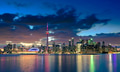 Toronto city skyline at night, Ontario, Canada Toronto city skyline at night, Ontario, Canada - PhotoDune Item for Sale