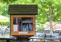 Free outdoor wooden library box filled with books to share encouraging reading to acquire knowledge Free outdoor wooden library box filled with books to share encouraging reading to acquire knowledge - PhotoDune Item for Sale
