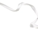 White ribbon lays on a plain background, showing its soft curves and lines along the surface White ribbon lays on a plain background, showing its soft curves and lines along the surface - PhotoDune Item for Sale