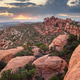 Sunset over Devils Garden in Arches National Park Sunset over Devils Garden in Arches National Park - PhotoDune Item for Sale