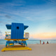 A lifeguard hut on Miami beach A lifeguard hut on Miami beach - PhotoDune Item for Sale