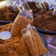 Dried Chicken Meat Floss or Abon Ayam or Serunding in the plastic bag at the stall in Malaysia. Dried Chicken Meat Floss or Abon Ayam or Serunding in the plastic bag at the stall in Malaysia. - PhotoDune Item for Sale