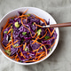 A bowl of red cabbage, carrot, and broccoli salad, a healthy, fiber-rich meal A bowl of red cabbage, carrot, and broccoli salad, a healthy, fiber-rich meal - PhotoDune Item for Sale