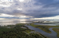 Drone shot of Mobile Bay after a storm Drone shot of Mobile Bay after a storm - PhotoDune Item for Sale