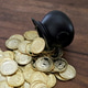 Spilling Coins From A Pot O' Gold Spilling Coins From A Pot O' Gold - PhotoDune Item for Sale