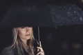 Beautiful sad woman under the rain Beautiful sad woman under the rain - PhotoDune Item for Sale
