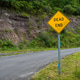 Yellow diamond warning traffic Dead End sign, road leading nowhere, no through road, on summer day Yellow diamond warning traffic Dead End sign, road leading nowhere, no through road, on summer day - PhotoDune Item for Sale