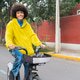 man afro mexican smiling to the camera riding on a rented bicycle on the street at mexico city man afro mexican smiling to the camera riding on a rented bicycle on the street at mexico city - PhotoDune Item for Sale