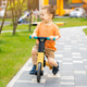 A cute happy toddler boy of two or three years old rides a bicycle or balance bike A cute happy toddler boy of two or three years old rides a bicycle or balance bike - PhotoDune Item for Sale