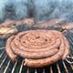 Grilled sausage and steaks Grilled sausage and steaks - PhotoDune Item for Sale