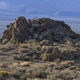 Desert and sage brush and cactus and Rock formations at the Alabama Hills scenic area Desert and sage brush and cactus and Rock formations at the Alabama Hills scenic area - PhotoDune Item for Sale