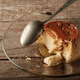 Delicious Dessert Served With a Metal Spoon on a Wooden Table Delicious Dessert Served With a Metal Spoon on a Wooden Table - PhotoDune Item for Sale