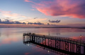Pier on Mobile Bay at sunset Pier on Mobile Bay at sunset - PhotoDune Item for Sale