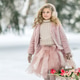 A beautiful little girl with a basket of flowers walks in a snowy forest. Spring A beautiful little girl with a basket of flowers walks in a snowy forest. Spring - PhotoDune Item for Sale