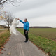Man and great pyrenees dog training outdoors Man and great pyrenees dog training outdoors - PhotoDune Item for Sale
