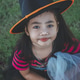 Little in witch at backyard. Little in witch at backyard. - PhotoDune Item for Sale