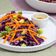 Red cabbage, carrot, and broccoli salad. A high-fiber food. Red cabbage, carrot, and broccoli salad. A high-fiber food. - PhotoDune Item for Sale