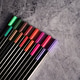 Colorful marker pen set on isolated background Colorful marker pen set on isolated background - PhotoDune Item for Sale