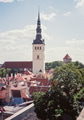 Tallinn. Estonia. Old town homes rooftops view & the St Nicholas Church fishermen & sailors patron. Tallinn. Estonia. Old town homes rooftops view & the St Nicholas Church fishermen & sailors patron. - PhotoDune Item for Sale