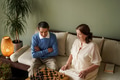 An old couple playing a game of chess - a board game, a retired life An old couple playing a game of chess - a board game, a retired life - PhotoDune Item for Sale